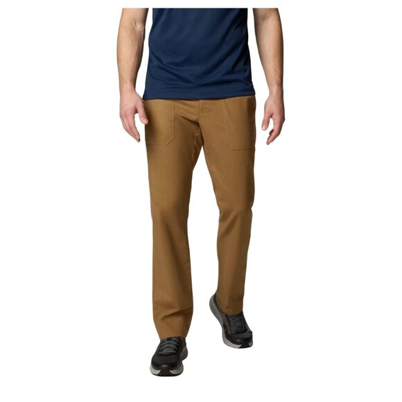 Columbia Men's ROC Flex Utility Pants Delta Brown 38x32 $100 Value - Picture 1 of 7